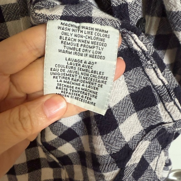 RALPH LAUREN: Long sleeve flannel - Size M - Picture 5 of 5